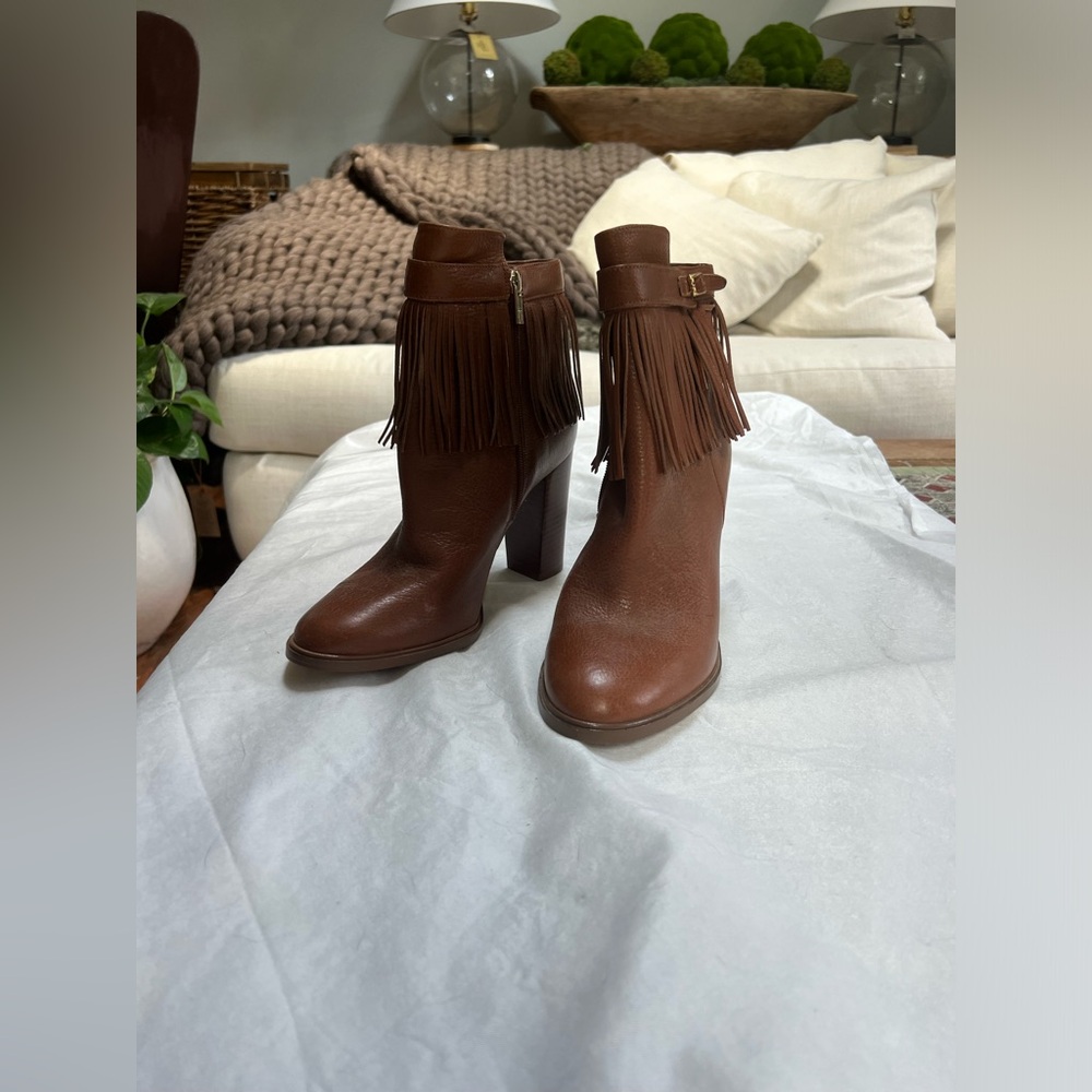 Ivanka Trump Women’s Leather Heeled Boots